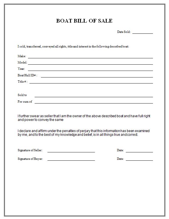 free-printable-boat-bill-of-sale-form-generic