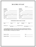 notarized bill of sale for jon boat in nc